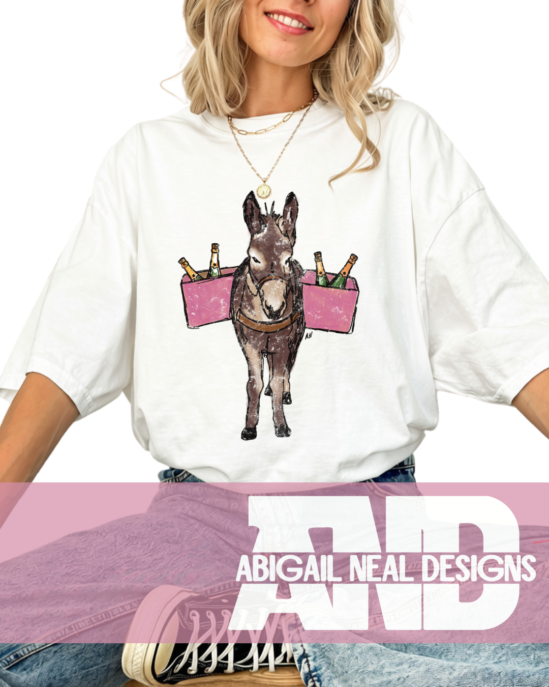 Champagne Donkey - PNG
