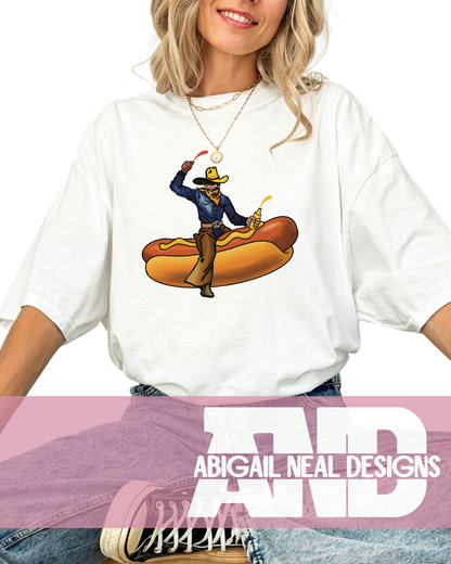 Bucking... hot dog? - PNG