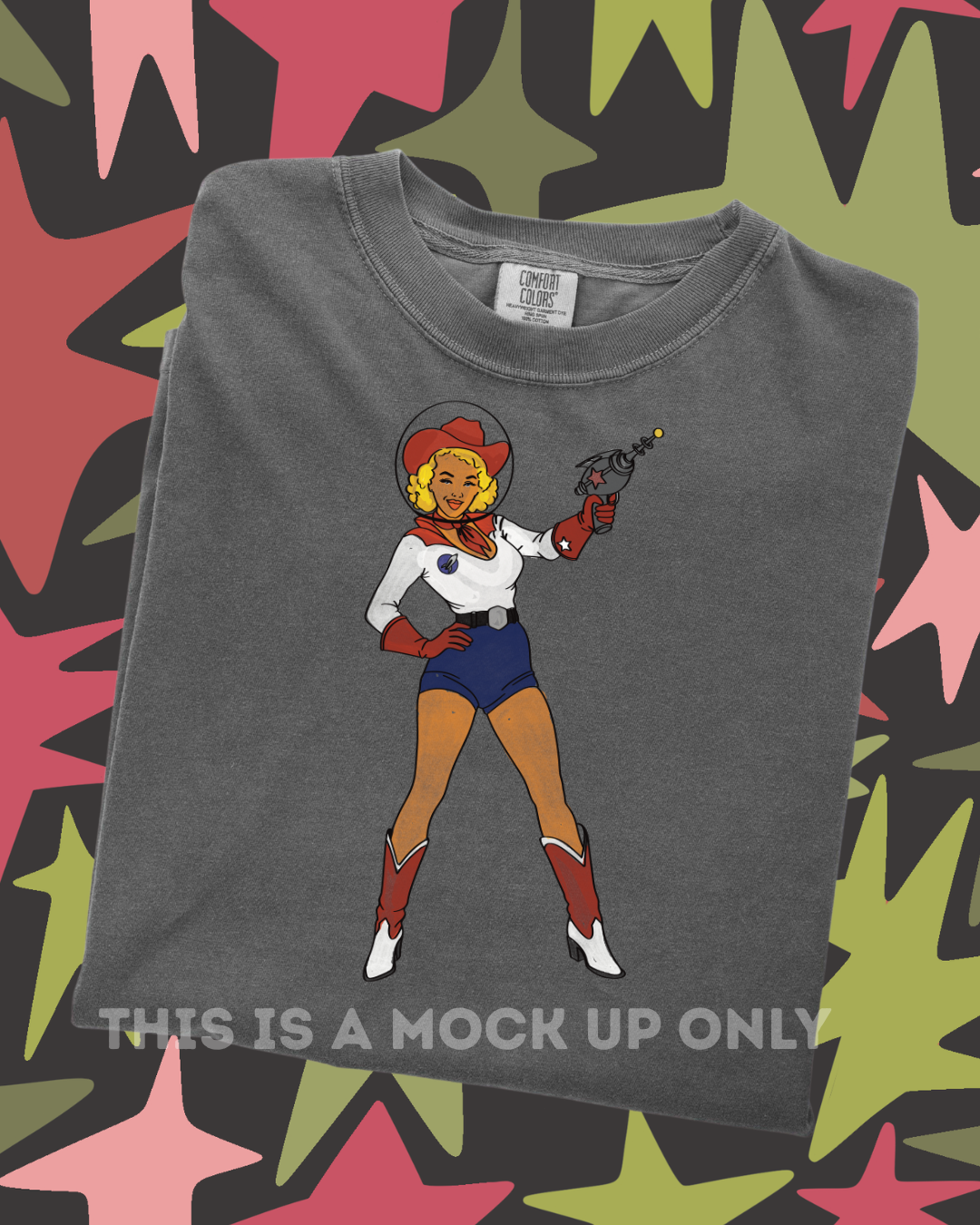 Cosmic Cowgirl!- PNG