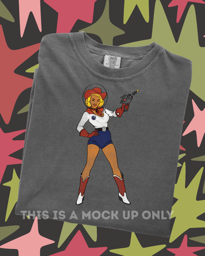 Cosmic Cowgirl!- PNG