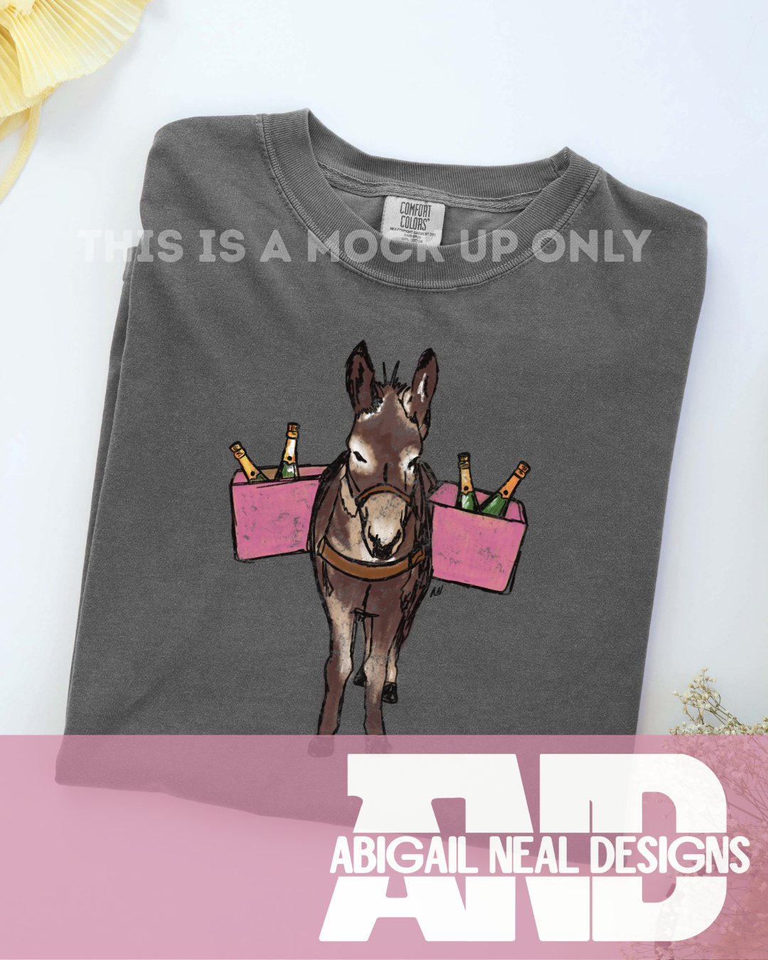 Champagne Donkey - PNG