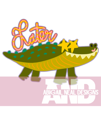 Later Gator! - PNG