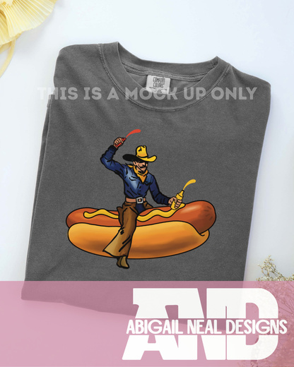 Bucking... hot dog? - PNG