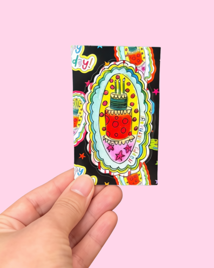 The Birthday Sticker!