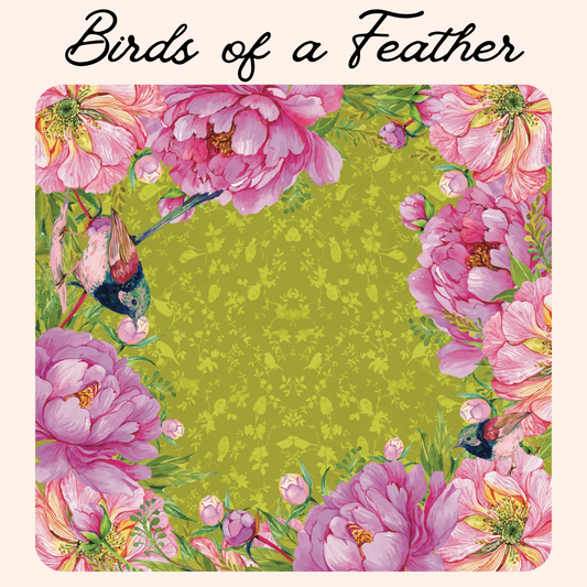 "Birds of a Feather" - Mahjong Mat