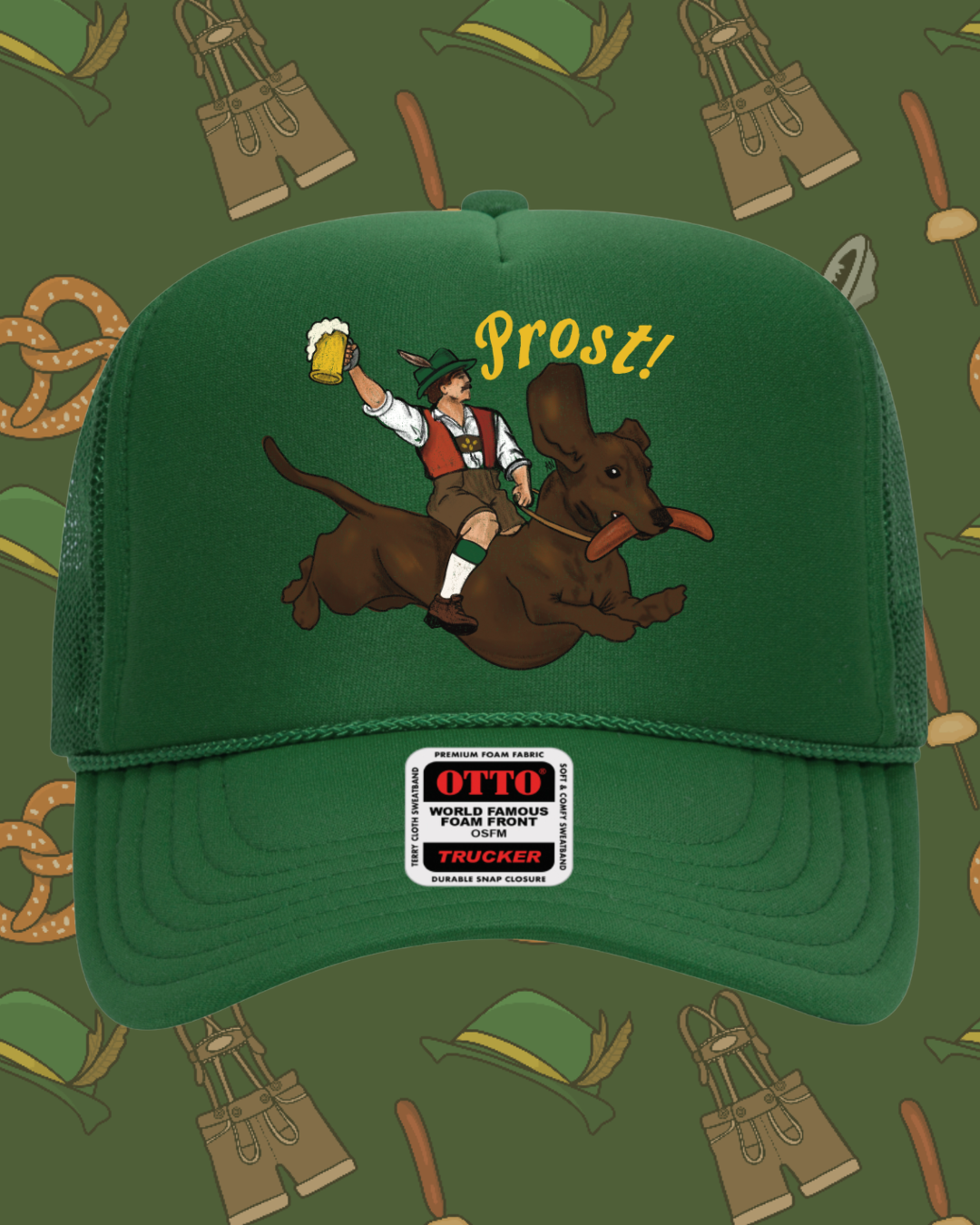 The Wurst Trucker Hat Around