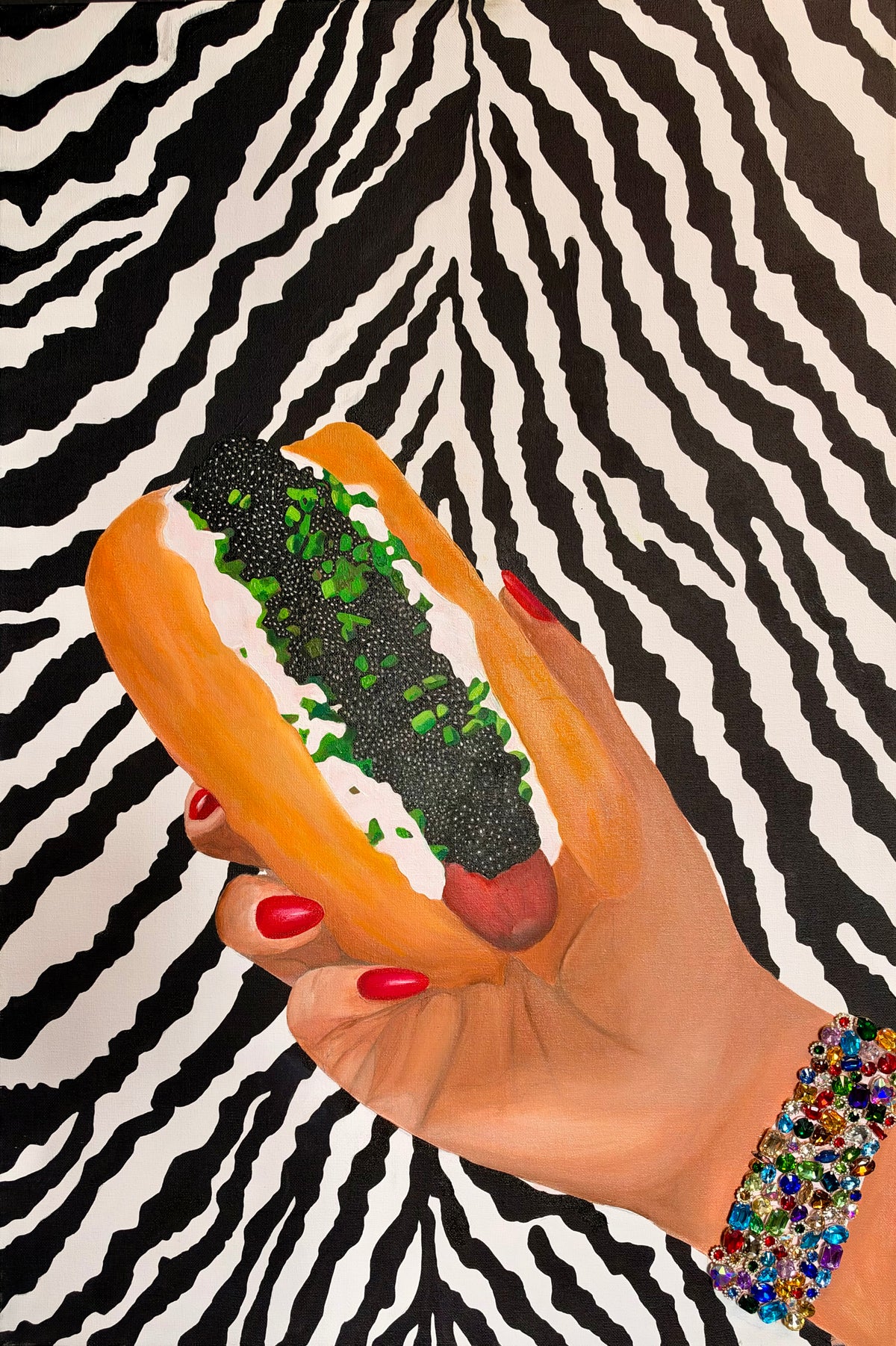 Caviar Hot Dog Dreams | Fine Art Posters