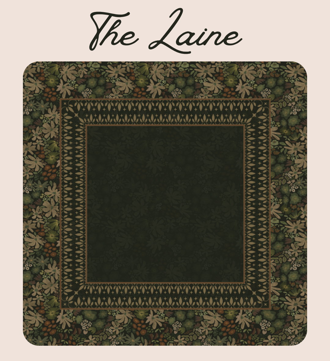 " The Laine" - Mahjong Mat (33")